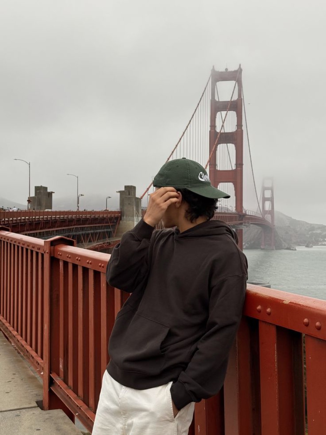 Golden Gate Bridge portrait